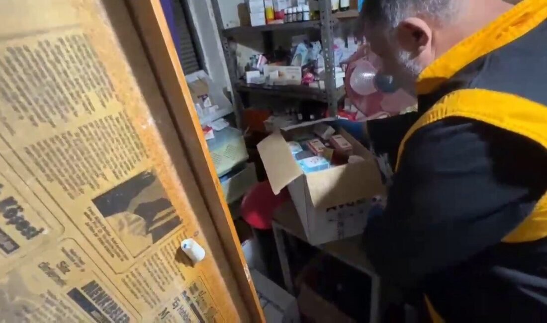 Adana’da antibiyotik, ağrı kesici ve cinsel içerikli reçeteye tabi ilaçları