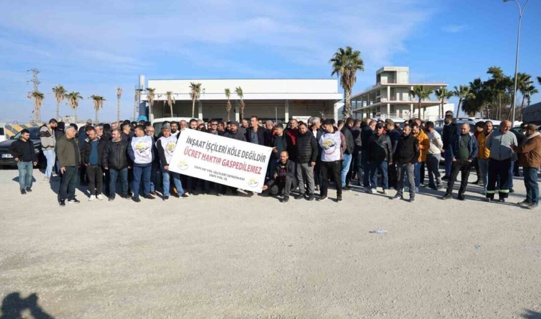 Adana’da aylardır SASA’dan maaşlarını ve tazminatlarını alamayan işçiler yine eylem