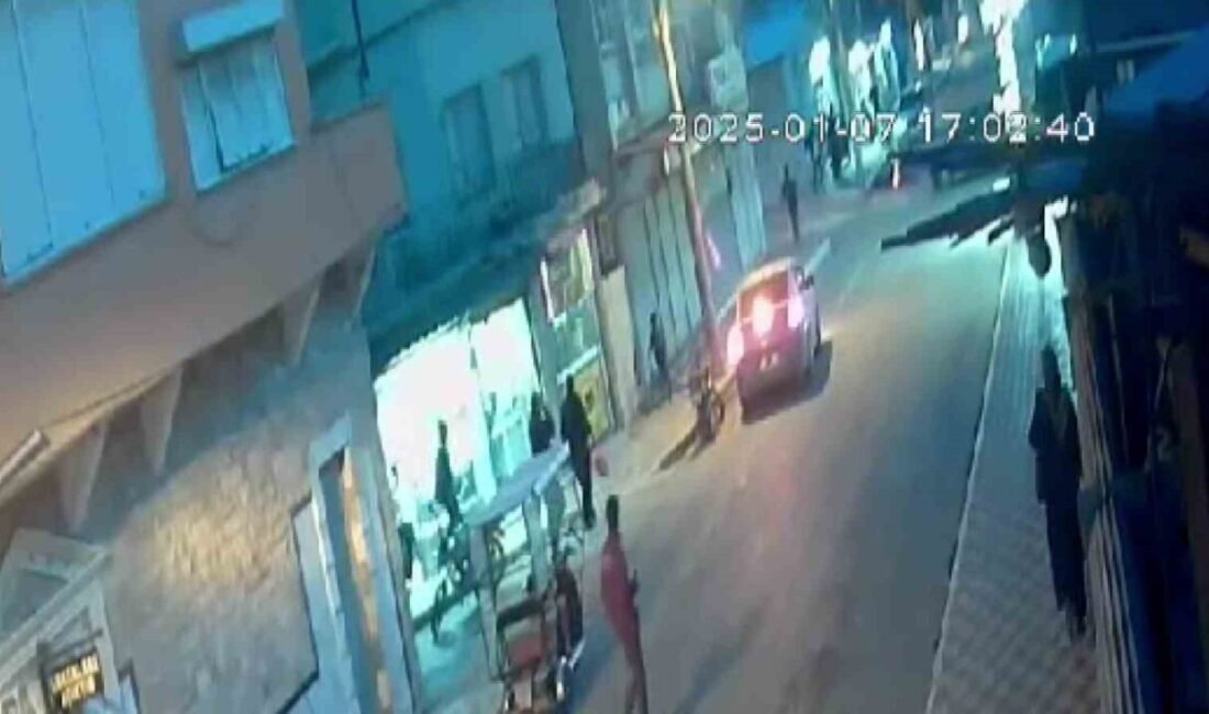 Hatay’ın İskenderun ilçesinde sık sık kazaların yaşandığı sokakta meydana gelen