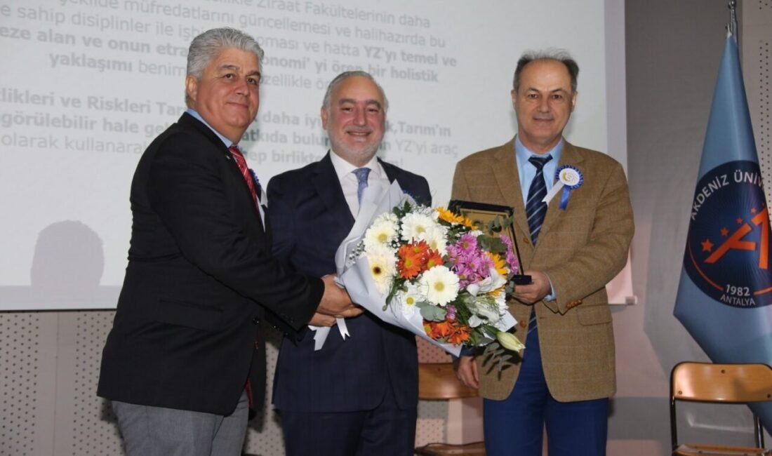 Akdeniz Üniversitesi Ziraat Fakültesi’nin ev sahipliğinde, Türkiye’de tarımsal eğitim ve