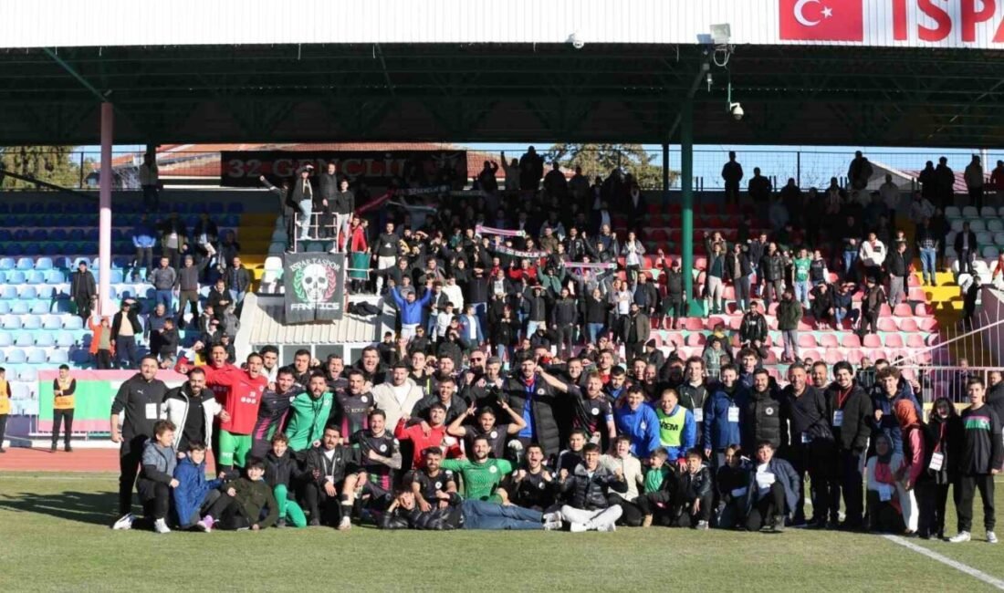TFF 2. Lig’in 18. haftasında Isparta 32 Spor, sahasında 1461
