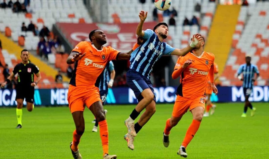 Trendyol Süper Lig’in 18. haftasında Adana Demirspor, evinde Başakşehir ile