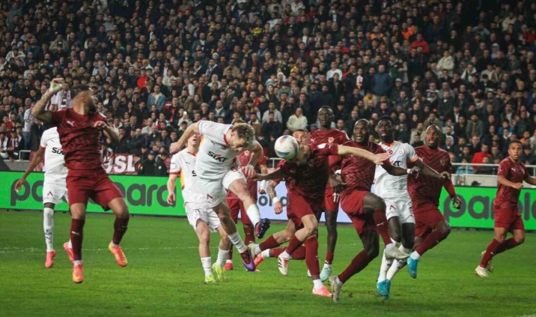 Trendyol Süper Lig’in 20. haftasında Atakaş Hatayspor ile Galatasaray, Mersin