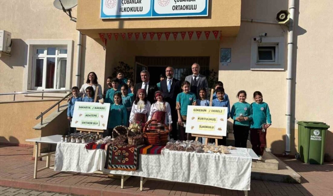 Antalya’nın Gazipaşa ilçesinde bulunan Çobanlar İlk-Ortaokulu, “Üretiyorum ve Paylaşıyorum” projesi