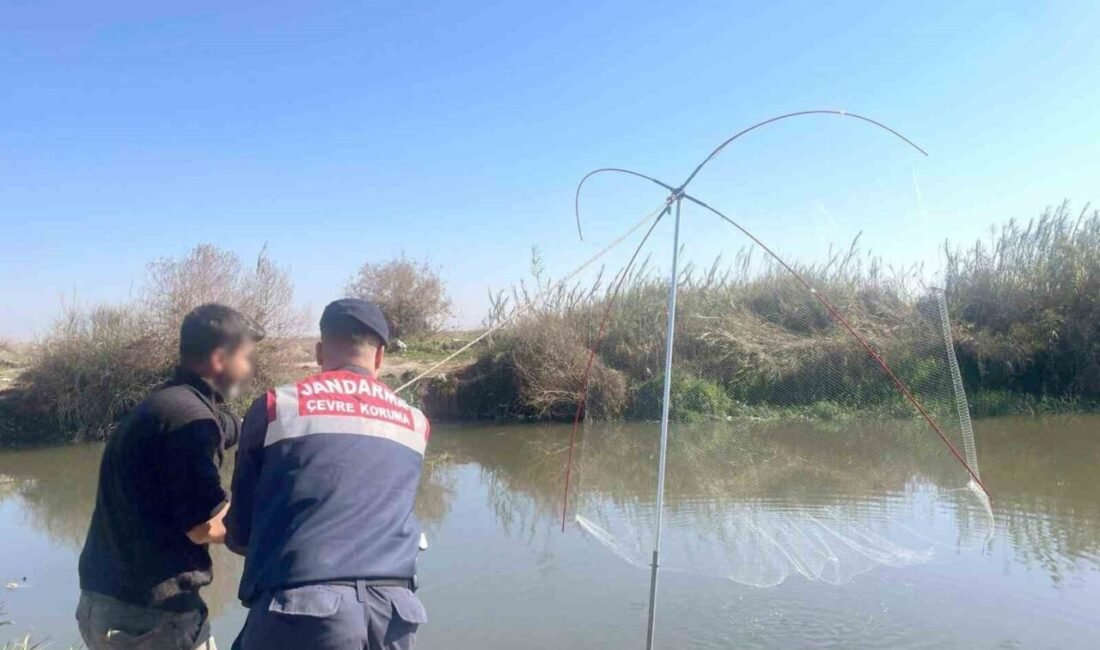 Mersin’de yasak avlanma malzemeleri ile usulsüz olarak balık yakalayan 3