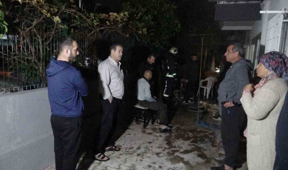 Antalya’da yaşlı adamın sobayı tutuşturmak içil kullandığı jel yangına sebep