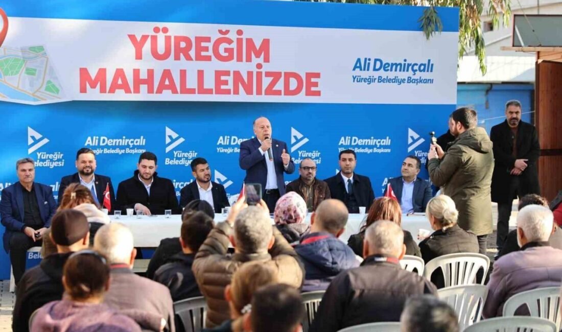 Yüreğir’in geleceğini ilçe sakinleriyle birlikte şekillendirmek amacıyla başlatılan ‘Yüreğim Mahallenizde’