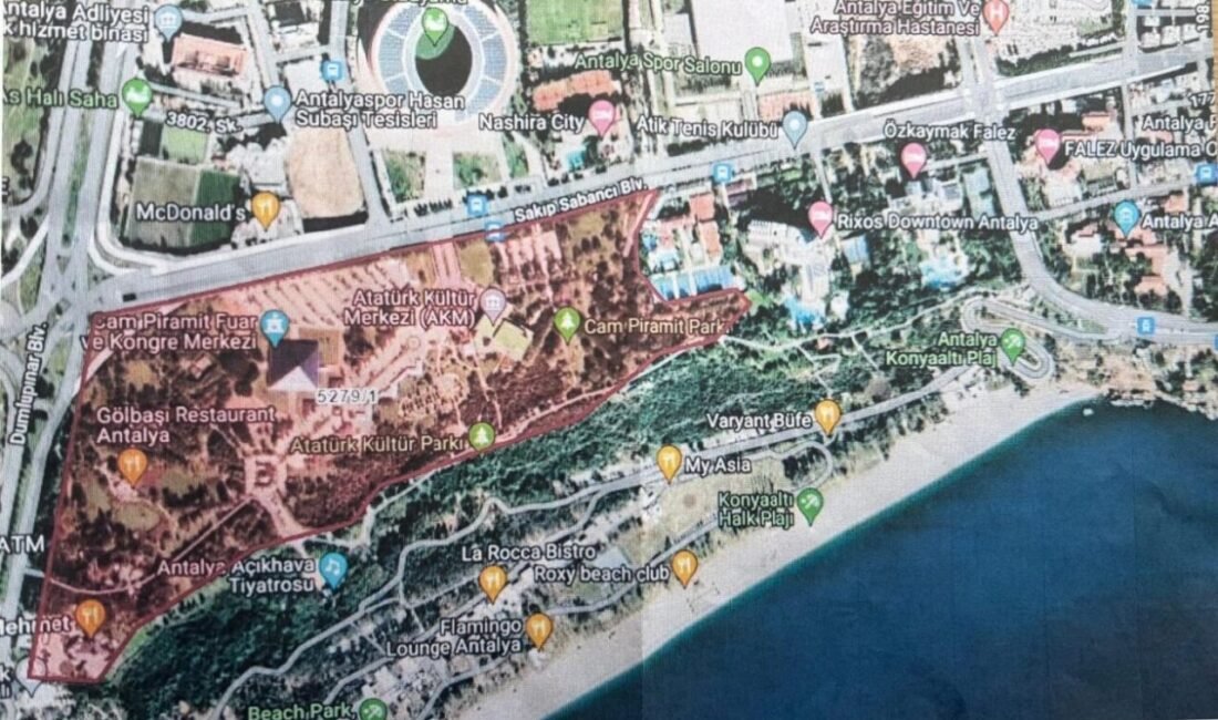 Antalya’da, değeri 5 milyar dolar olarak belirtilen ve 2 bin