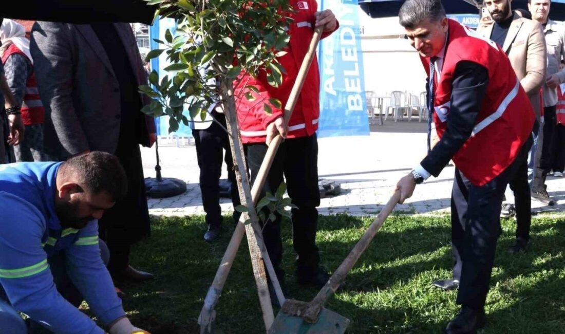 Mersin’in merkez ilçe Akdeniz Belediyesi ve Türk Kızılayı Akdeniz Şubesi,