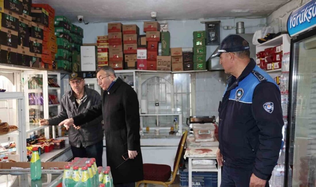 Mersin’in merkez ilçe Akdeniz Belediyesi Zabıta Müdürlüğü ekipleri, Akdeniz Kaymakamı