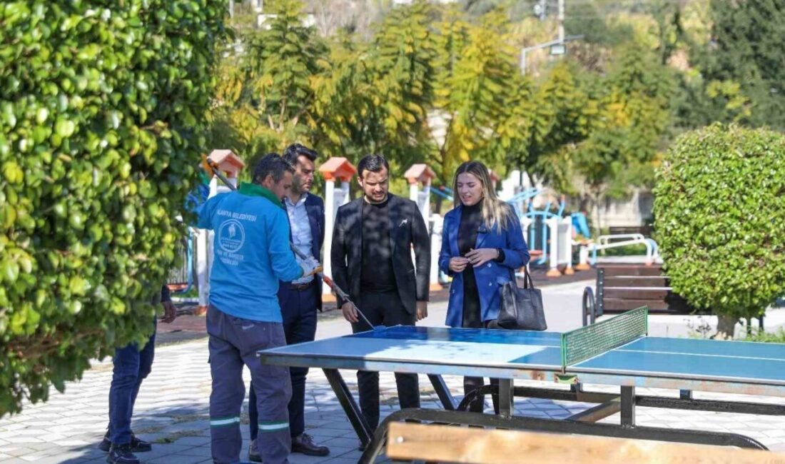 Alanya Belediyesi, Sak Irmağı kenarında bulunan Kemal Beyaz Parkı’nı modernize