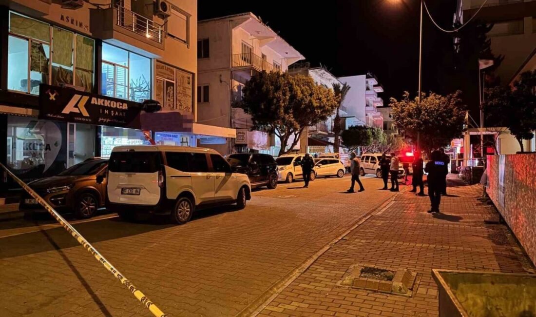 Antalya’nın Gazipaşa ilçesinde kimliği belirsiz motosikletli iki şahıs, bir iş