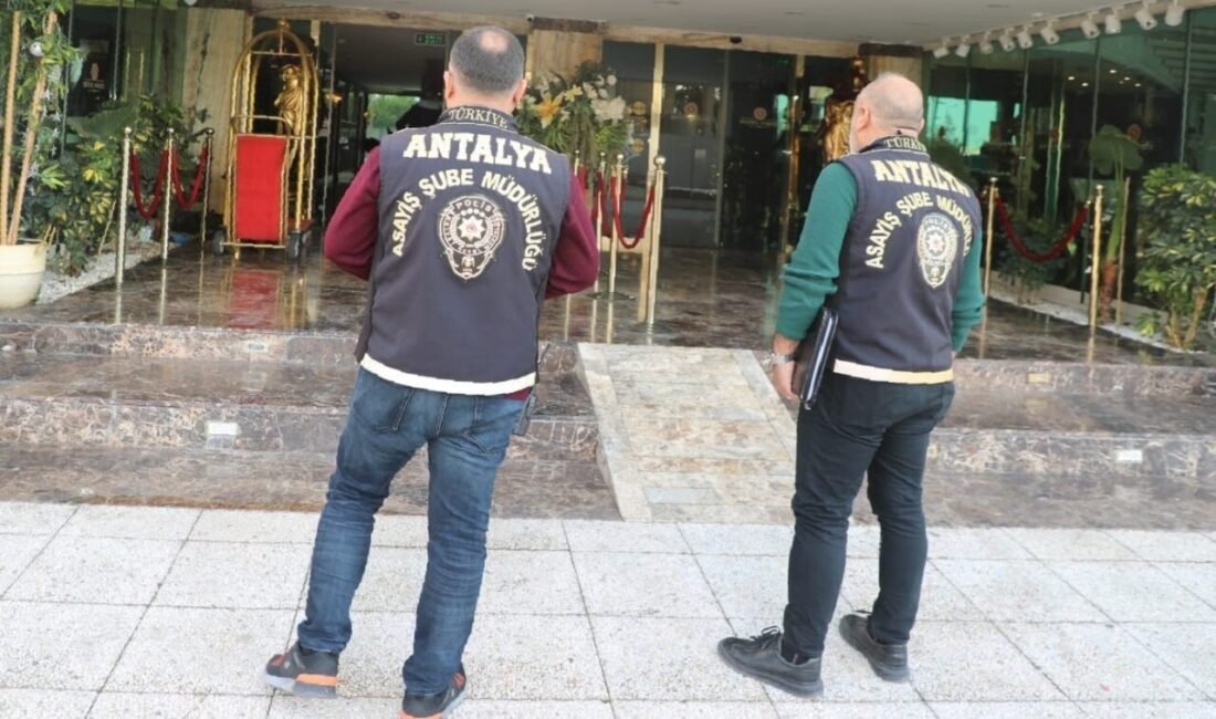 Antalya son bir haftada yapılan asayiş uygulamalarında 228 kişi tutuklandı.