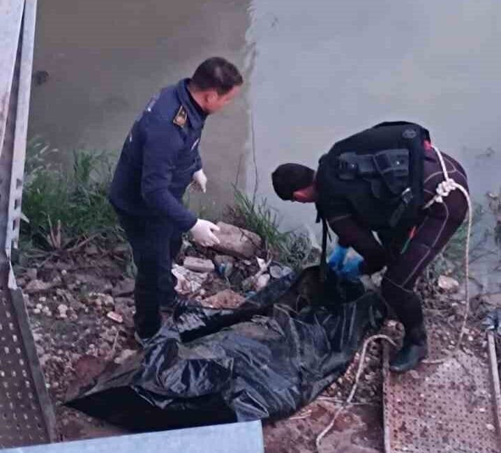 Hatay’da Asi Nehri’nde bir erkek cesedi bulundu. Antakya ilçesinde Asi