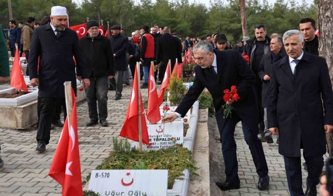 Kahramanmaraş merkezli meydana gelen 6 Şubat depremlerinin yıl dönümünde, hayatını