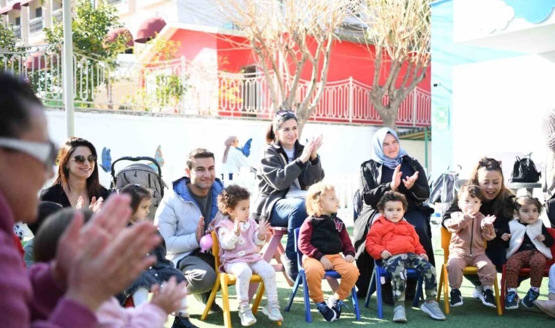 Konyaaltı ilçesindeki “Konyaaltı Belediyesi Bebek Parkı”, ailelerin ve miniklerin buluşma