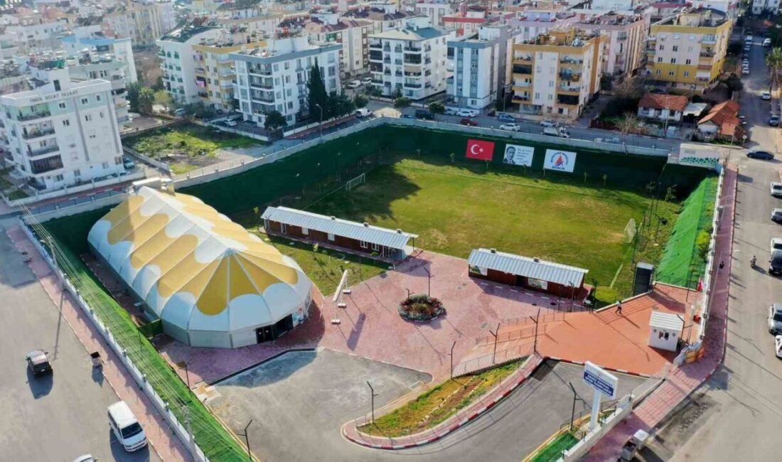 Antalya’da Muratpaşa Belediyesi’nin 30 milyon TL yatırımla Kızılarık Mahallesi’nde hayata