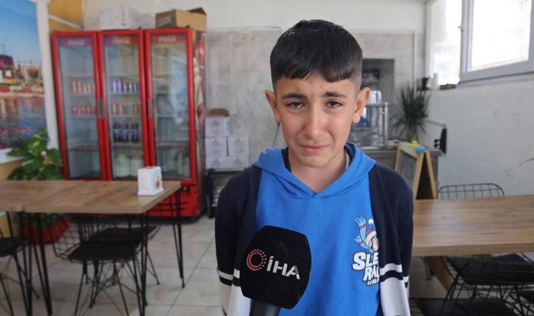 Hatay’da depremde babasını ve eşini kaybeden 10 yaşındaki Mahmut Kara,