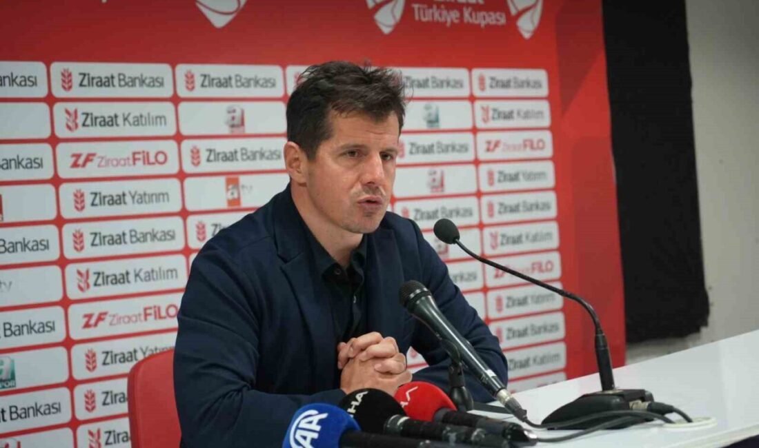 Antalyaspor Teknik Direktörü Emre Belözoğlu, “Elenmemiz üzüntü verici ama kısa