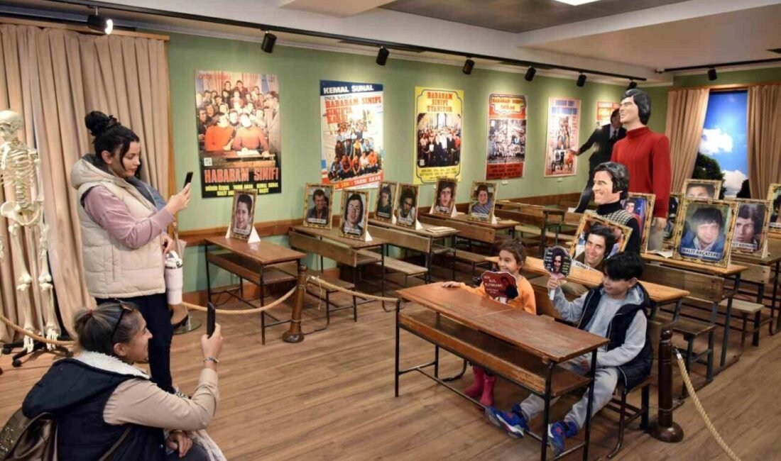 DokumaPark’taki Hababam Sınıfı Müzesi, Türk sinemasıyla büyüyen kuşaklar için geçmişle