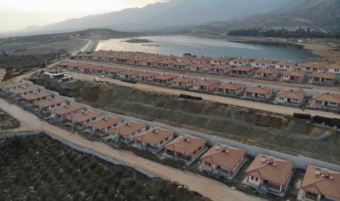 Hatay’ın Hassa ilçesinde asrın felaketi sonrası inşa edilen 206 köy