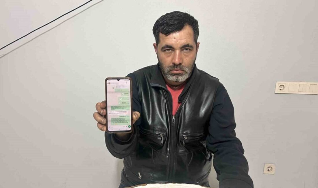 Hatay’ın İskenderun ilçesinde yaşayan ve dolandırıcıların tuzağına düşen depremzede Volkan
