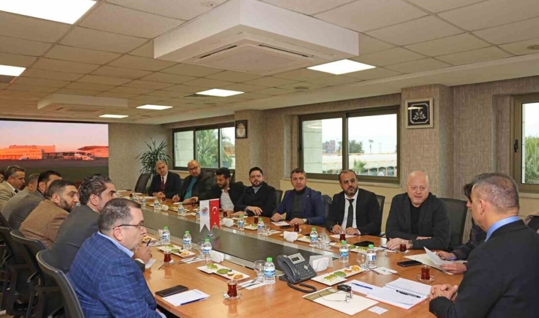 Humus Ticaret Odası Yönetim Kurulu Başkan Iyad Drak Sibi ve