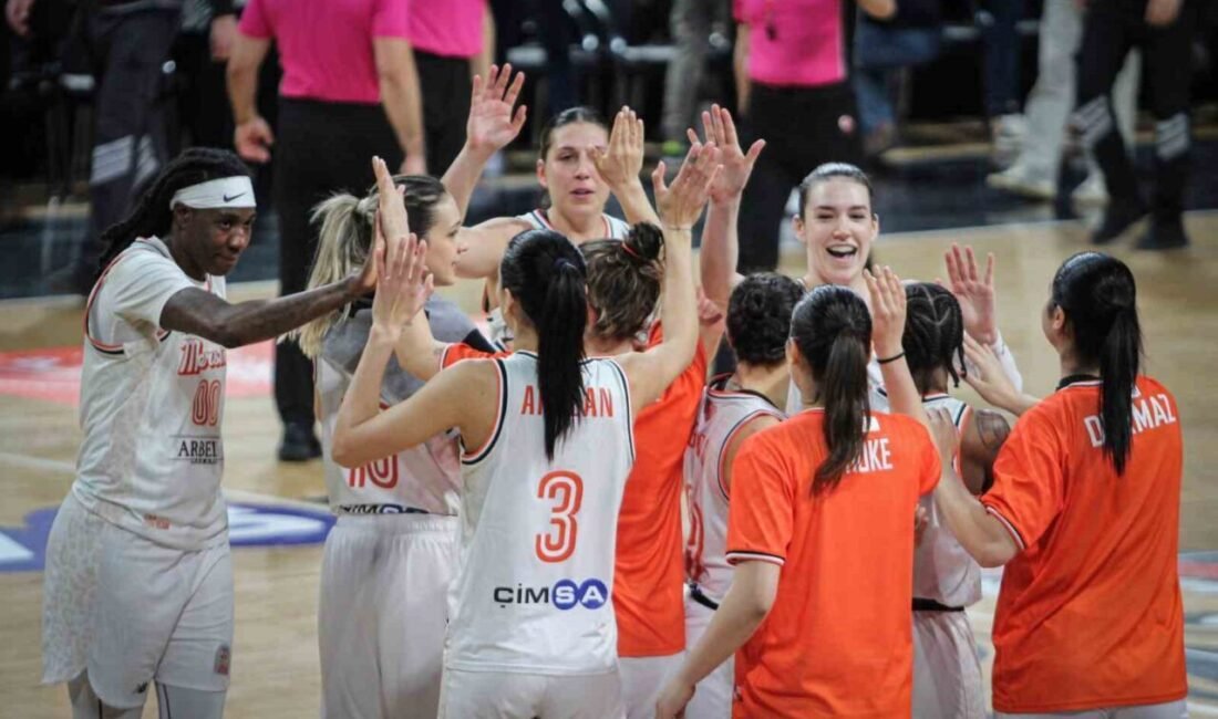 ING Kadınlar Basketbol Süper Ligi’nin 23. haftasında ÇBK Mersin, sahasında