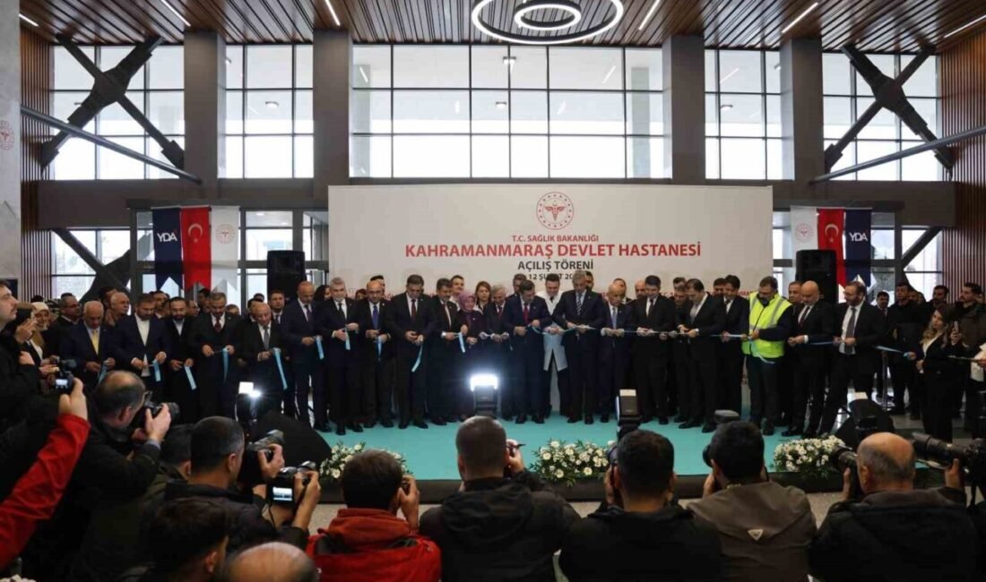 Kahramanmaraş’ta 6 Şubat depremlerinin ardından sağlık altyapısını güçlendirmek amacıyla inşa