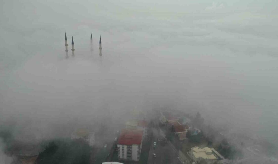 Kahramanmaraş’ta sabah saatlerinden itibaren etkili olan yoğun sis, şehir genelinde