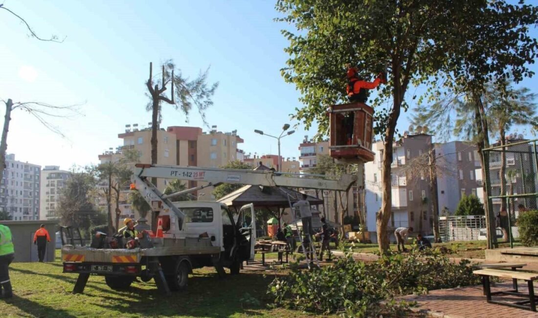 Kepez Belediyesi, Çankaya Mahallesi’nde bulunan 3 bin 411 metrekarelik parkı