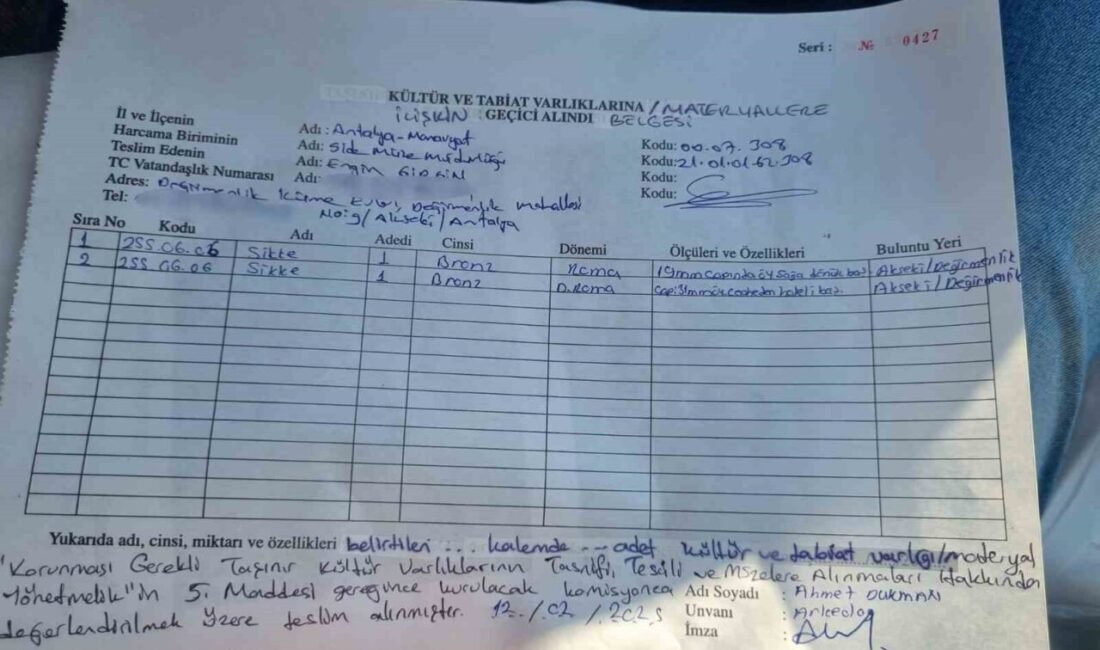 Antalya’da bir lise öğrencisi, hafta sonu ailesiyle gittiği piknik alanında