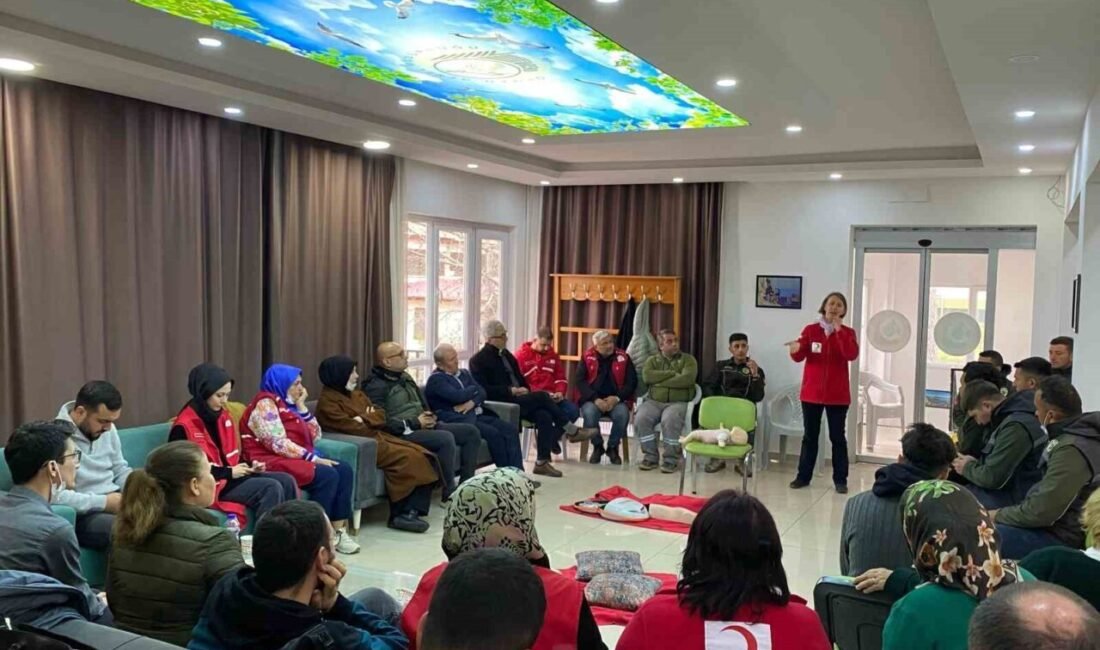 Mersin Orman Bölge Müdürlüğü personeline yönelik eğitimler sürüyor. Mut ilçesinde