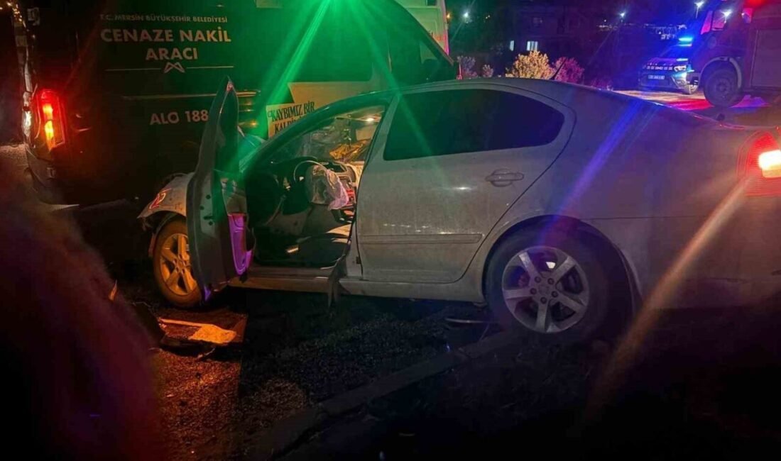 Mersin’in Silifke ilçesinde karşı şeride geçen tır, kamyon ve otomobile