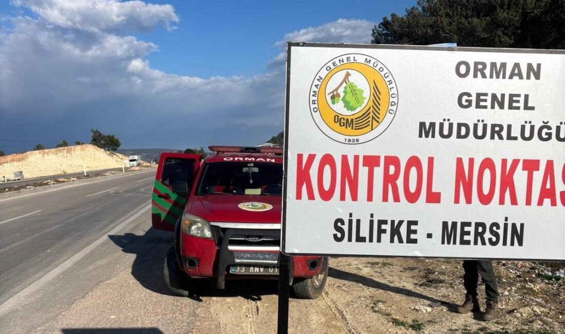 Mersin’in Silifke ilçesinde, ormanların güvenliğini sağlamak ve yasa dışı müdahaleleri