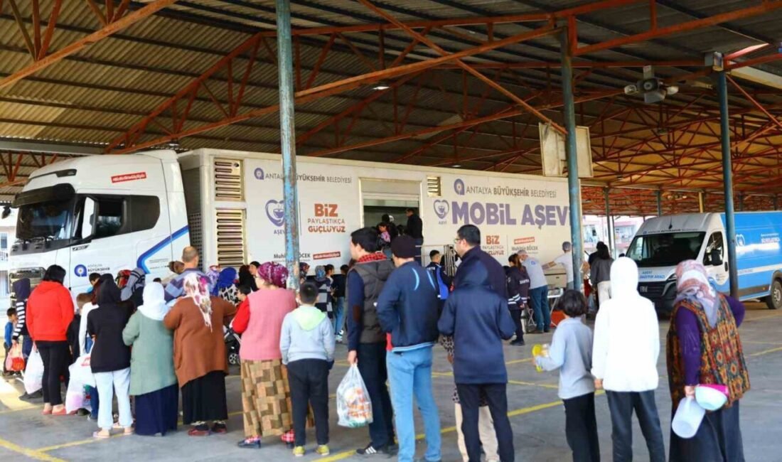 Antalya Büyükşehir Belediyesi, Ramazan ayının ruhuna uygun şekilde bu yıl