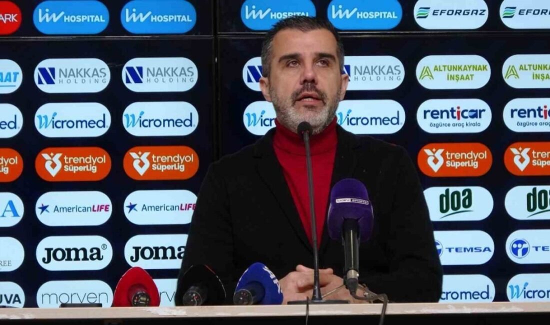 Adana Demirspor Teknik Direktör Mustafa Alper Avcı, Antalyaspor maçının ardından