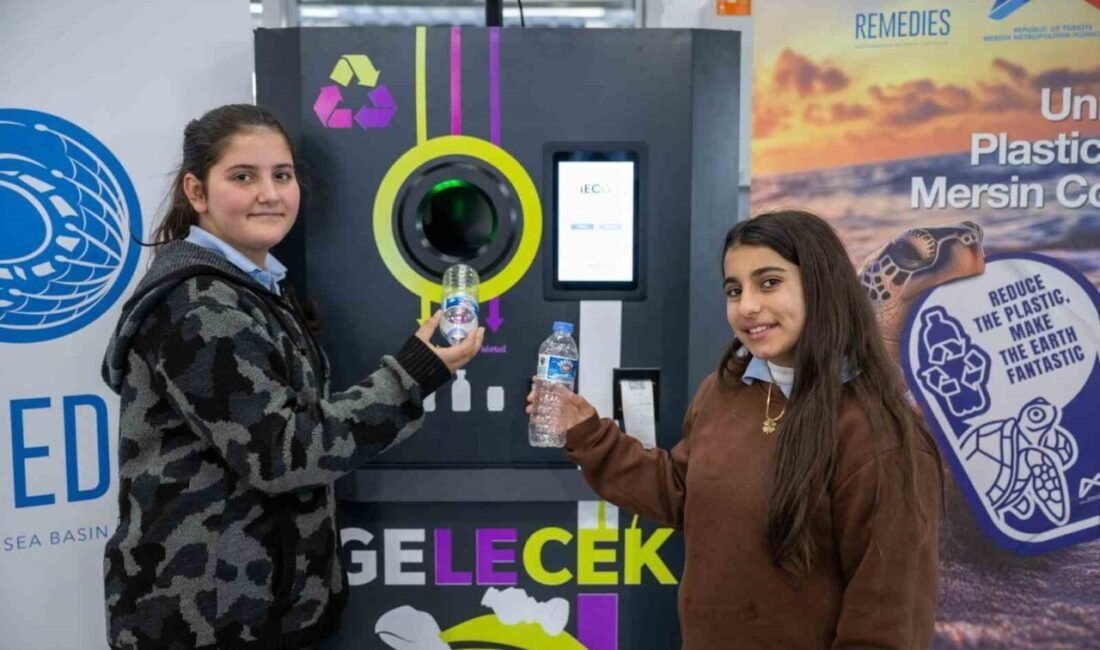 Mersin Büyükşehir Belediyesi, ‘Plastiksiz Mersin sahilleri için birleşiyoruz’ projesi kapsamında