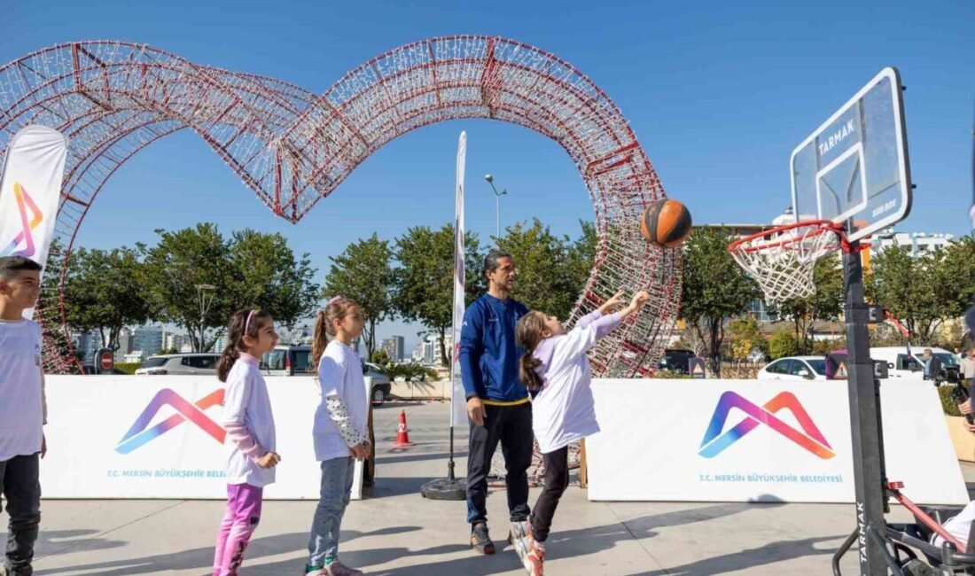 Mersin Büyükşehir Belediyesinin çocuklara hem fiziksel, hem de sosyal açıdan