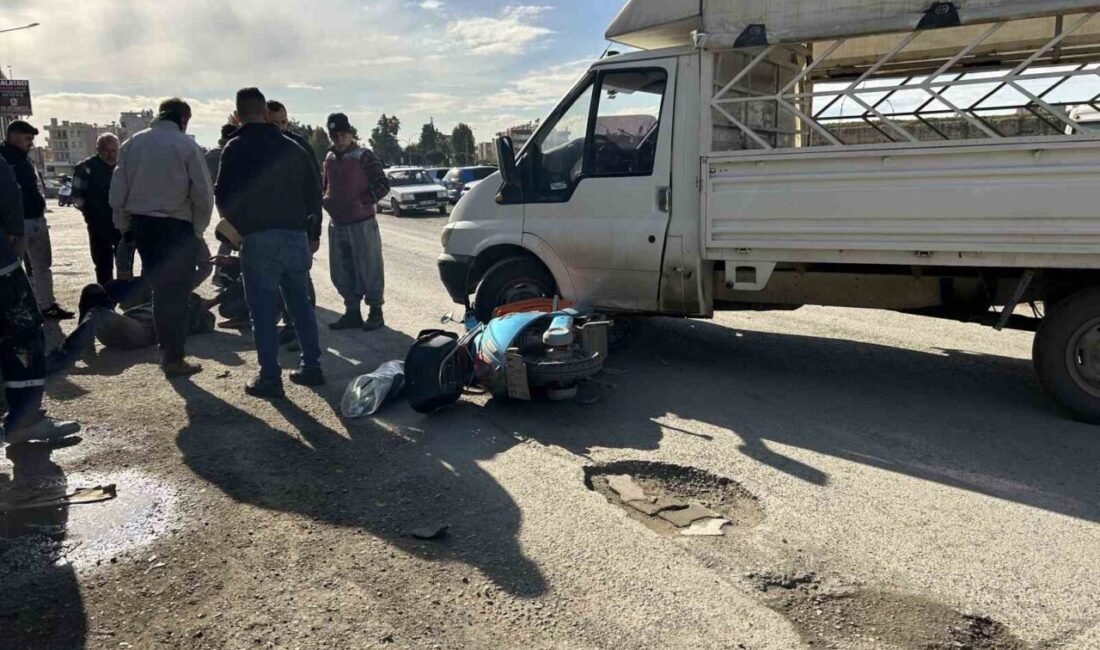 Mersin’in Tarsus ilçesinde trafik kazasında 1 kişi yaralandı. Kaza, Tekke