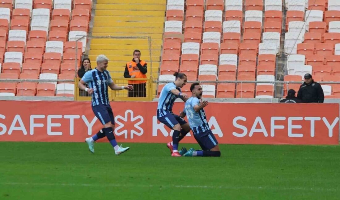 Trendyol Süper Lig’in 22. haftasında Adana Demirspor sahasında Kasımpaşa ile