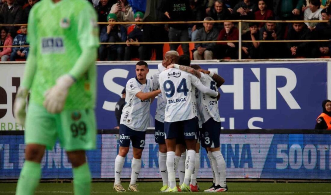 Trendyol Süper Lig’in 23. haftasında Corendon Alanyaspor, sahasında Fenerbahçe ile