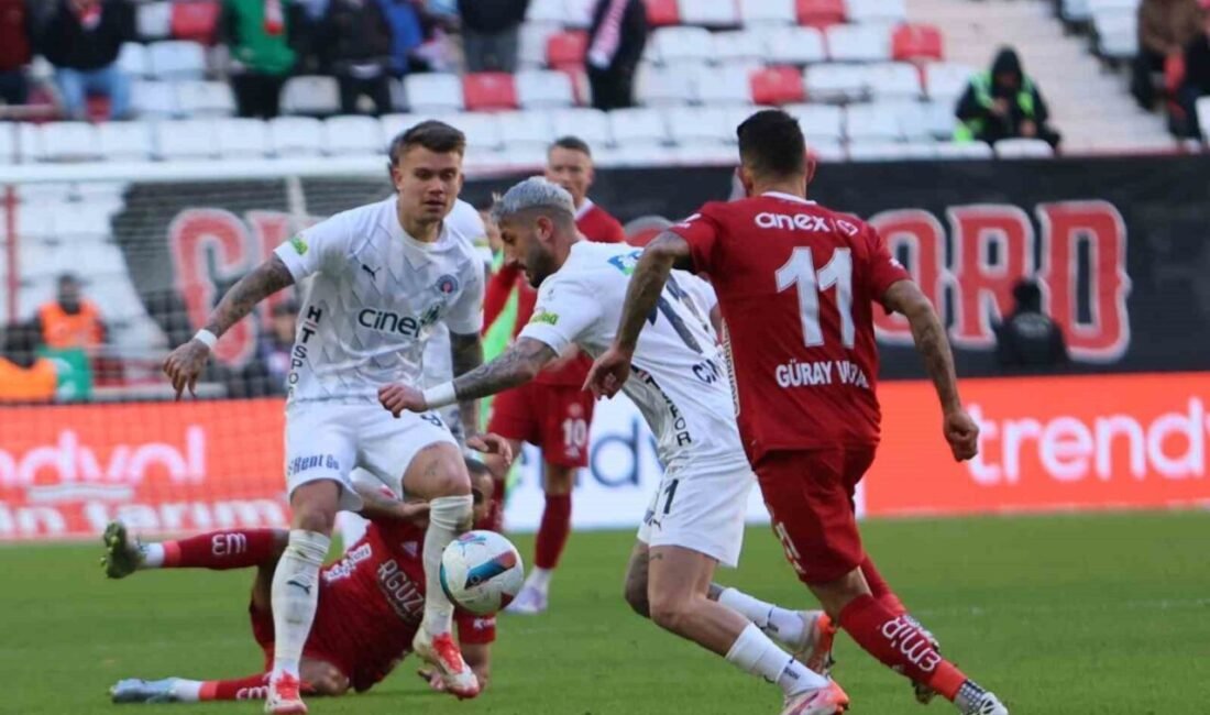 Trendyol Süper Lig’in 25. haftasında Antalyaspor, sahasında Kasımpaşa’yı 2-1 mağlup