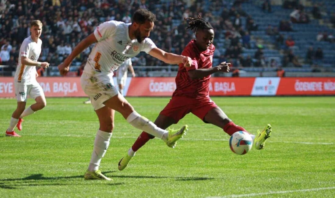 Trendyol Süper Lig’in 22. haftasında Atakaş Hatayspor, Mersin’de Antalyaspor ile