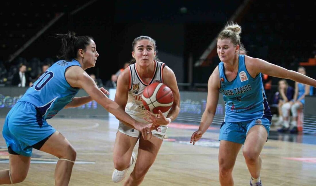 Türkiye Kadınlar Basketbol Süper Ligi’nin 21. haftasında ÇBK Mersin, sahasında