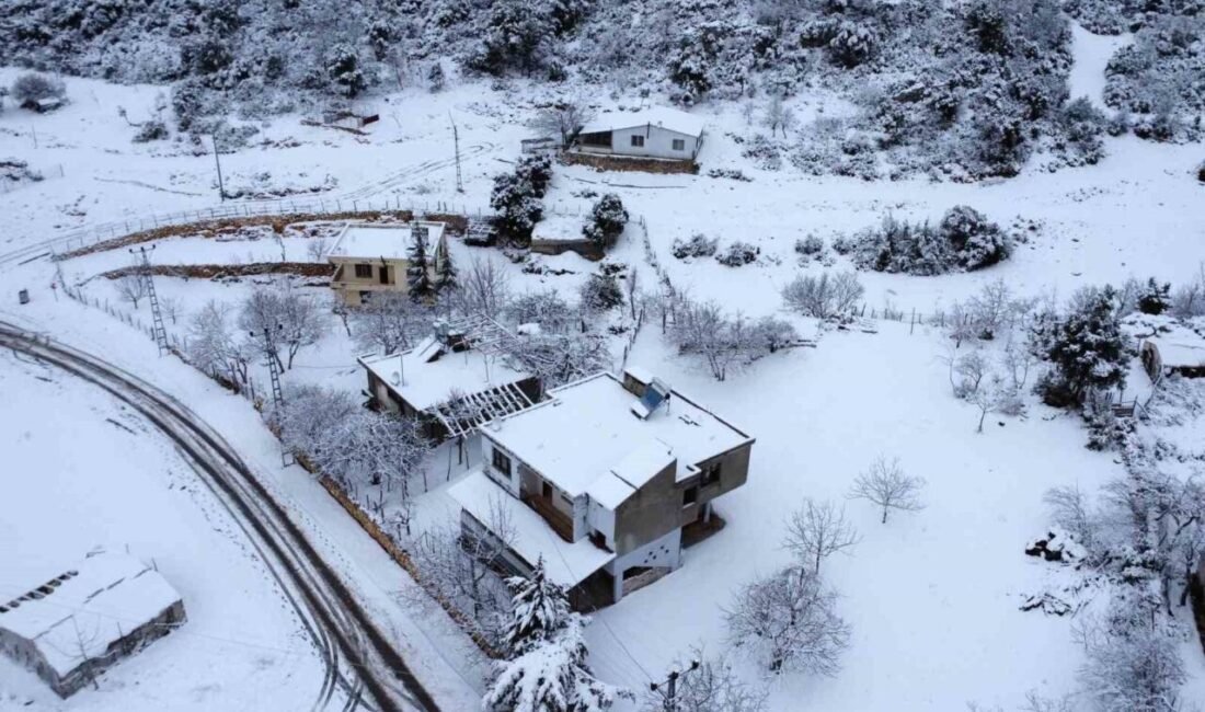 Yaz şehri Mersin’de denize 20-25 kilometre uzaklıkta bulunan 500 rakımdaki