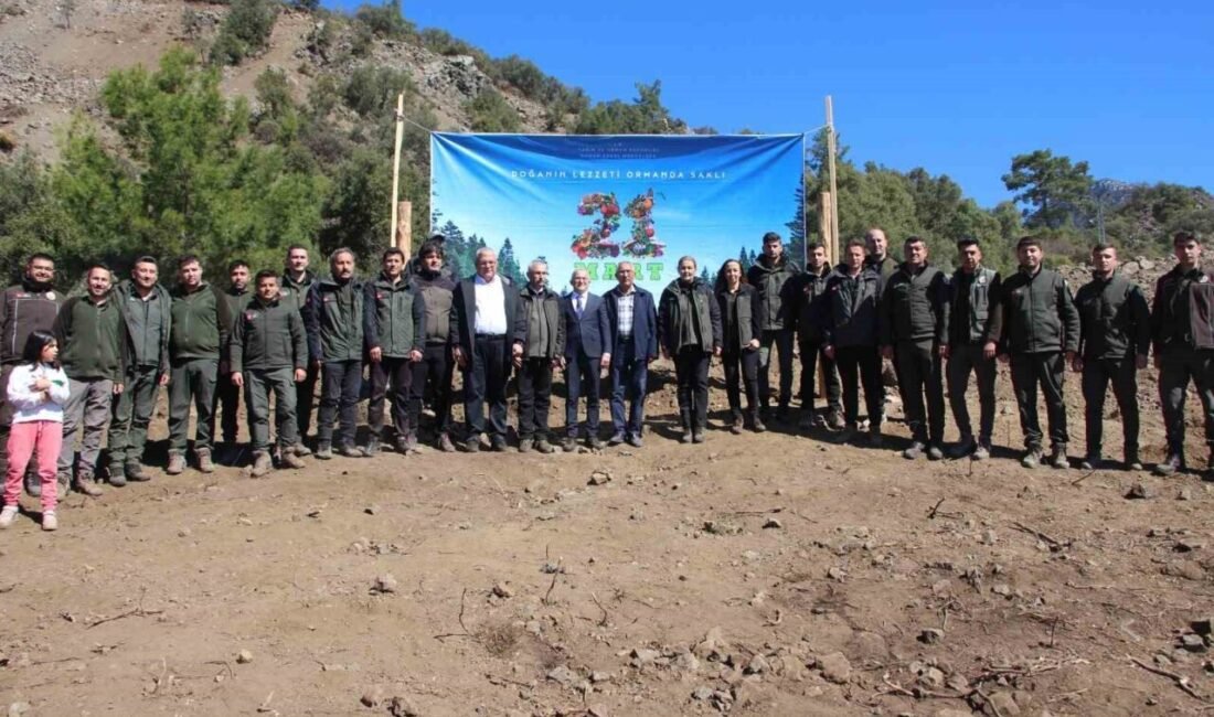 Antalya’nın Kumluca ilçesinde, 21 Mart Dünya Ormancılık Günü ve Orman