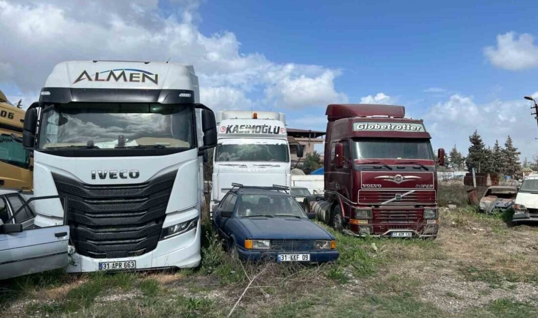 Hatay’da çalıntı, aranan ve hacizli tırların şasi ve motor numaralarını