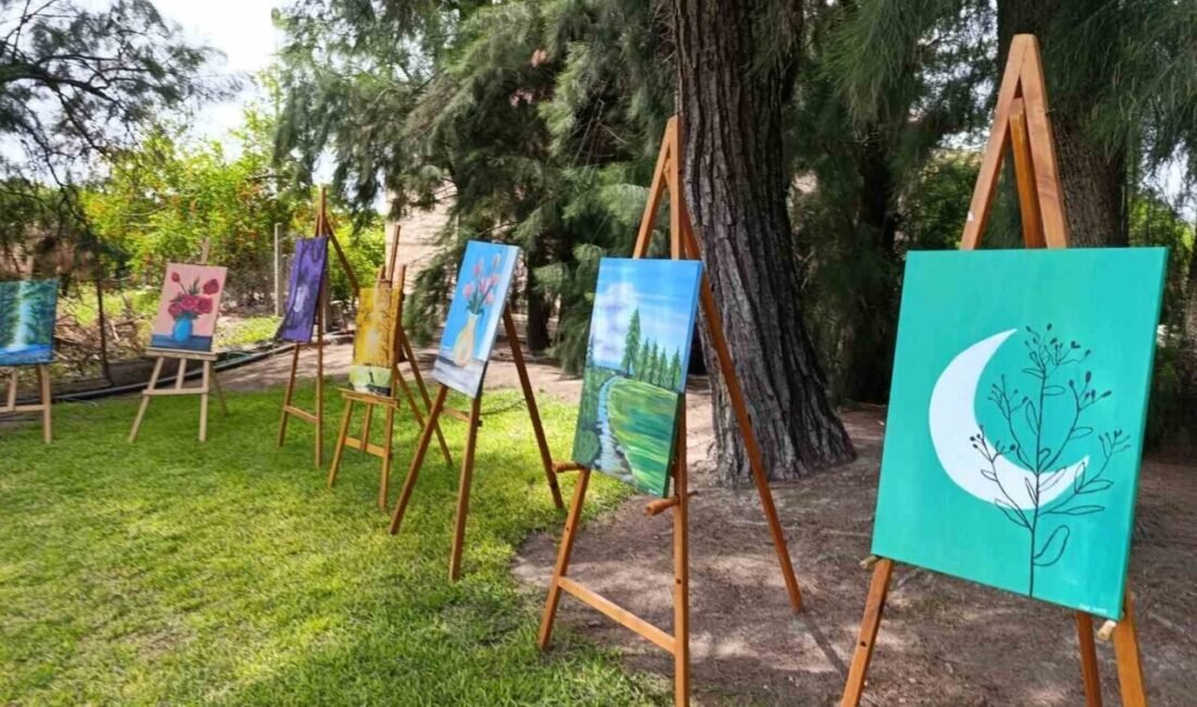 Adana’nın Kozan ilçesinde tarihi müzede 13 yaşındaki ikizler tarafından hazırlanan