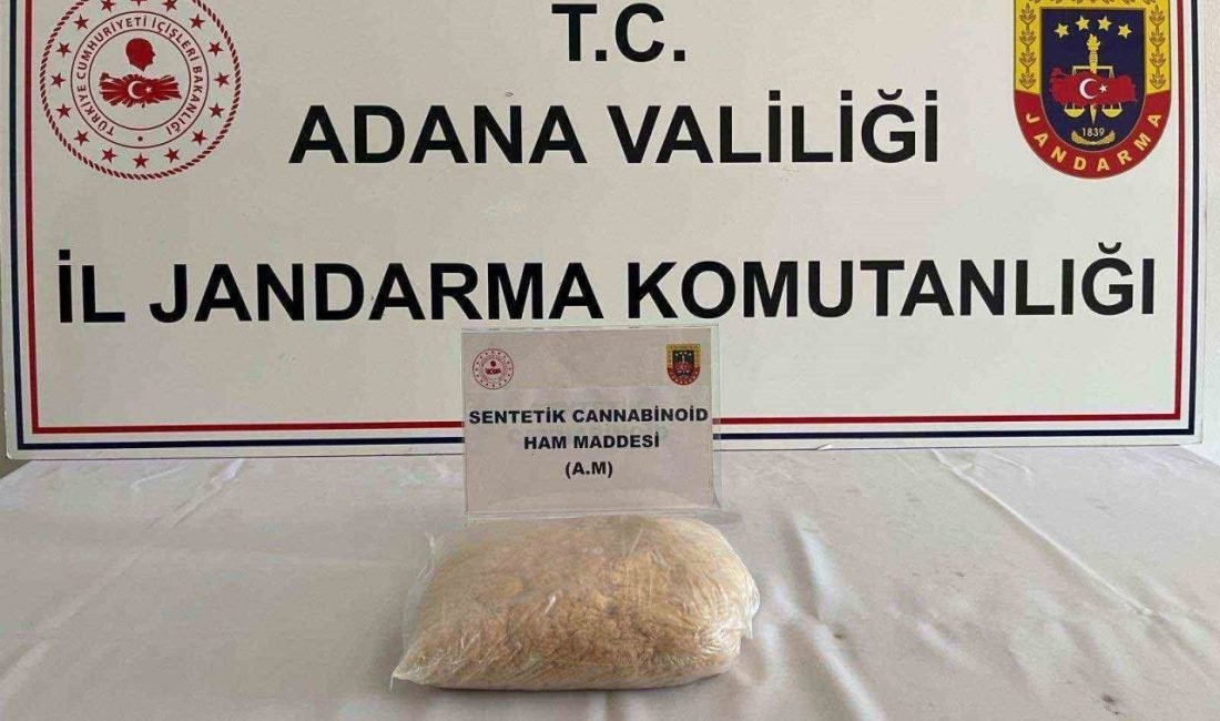 Adana’nın Ceyhan ilçesinde bin 500 kilogram bonzai ham maddesi ele